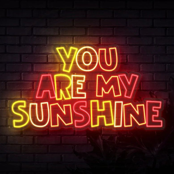 YOU ARE MY SUNSHINE NEON SIGN