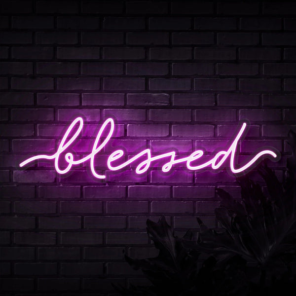 BLESSED NEON SIGN