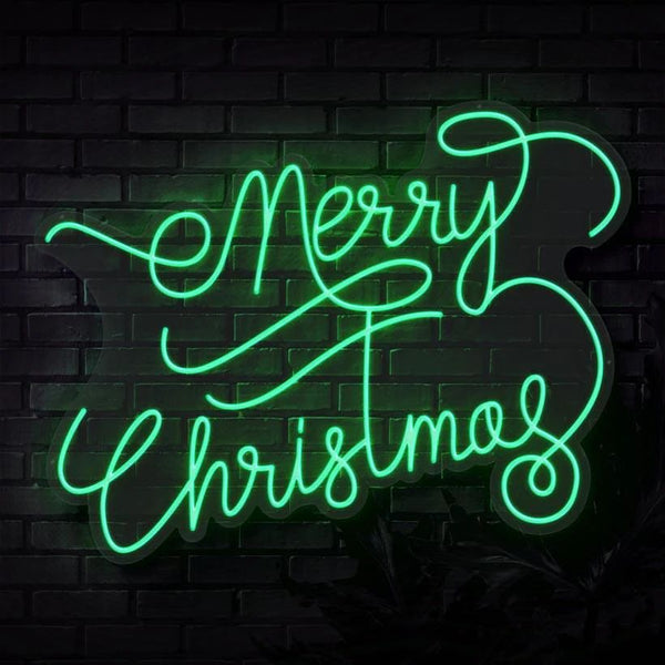 MERRY CHRISTMAS NEON SIGN