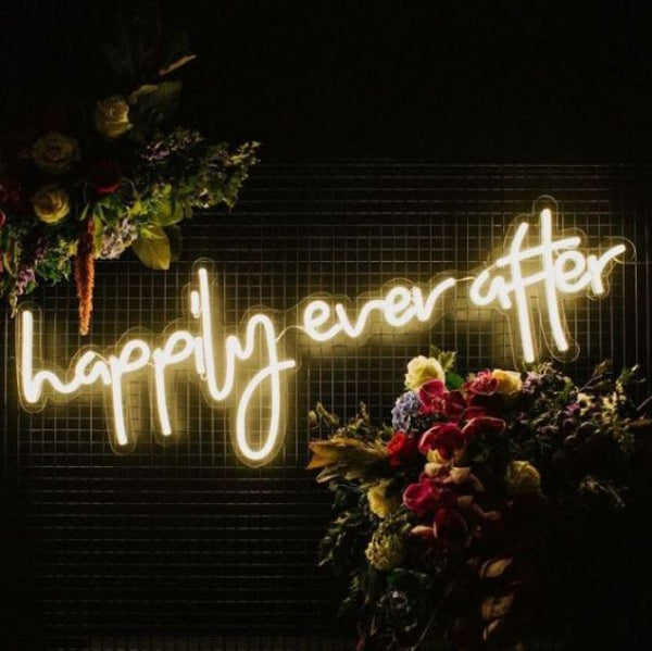 HAPPILY EVER AFTER NEON SIGN