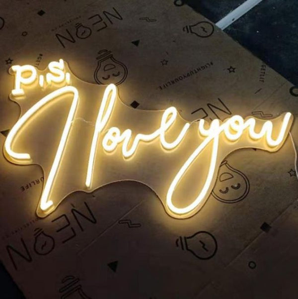 PS I LOVE YOU NEON SIGN