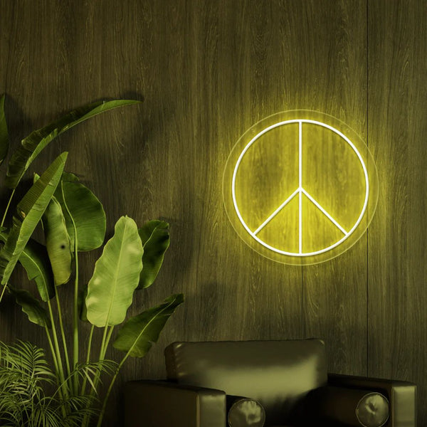 PEACE NEON SIGN