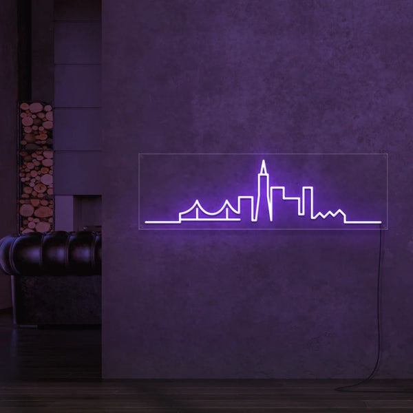 CITY SKYLINE NEON LIGHT